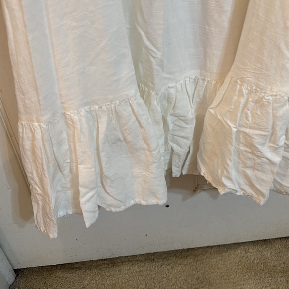 Knox rose white dress with belt half sleeves - Picture 4 of 7